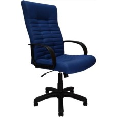 Кресло компьютерное ЯРКРЕСЛА Кр26 ТГ ПЛАСТ ЭКО4 (экокожа синяя)