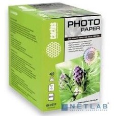CACTUS GA6230500 Фотобумага глянцевая, 10x15, 230 г/м2, 500 листов