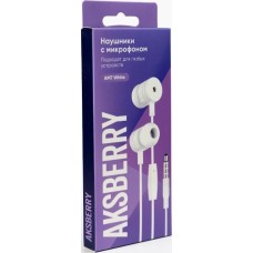 Гарнитура AKSBERRY (6900221490014) АM7 с микрофоном , белый