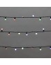 Гирлянда NEON-NIGHT (303-609) Гирлянда Мультишарики 20м, 200LED, диаметр 15 мм, IP44, зеленый провод, свечение мульти (RG/RB), мигание, 230В
