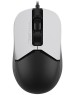 A4TECH Мышь Fstyler FM12S Panda белый/черный оптическая 1200dpi silent USB 3but