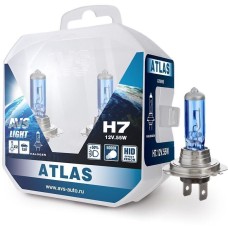 Лампа галогенная AVS ATLAS PB/5000К/PB H7.12V.55W. 2шт