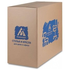 Кресло компьютерное БЮРОКРАТ Кресло руководителя KB-10 черный эко.кожа крестов. пластик