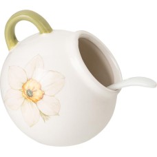 Набор для специй AGNESS 358-2210 SUNDAY солонка с ложкой 9,5*10см 170мл