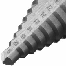 Сверло СИБРТЕХ Сверло ступенчатое по металлу, 9-12-15-18-21-24-27-30-33-36 мм, 4241 723014