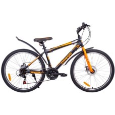 Велосипед МЕЧТА OMEGA 26''-16'' black-orange-silver