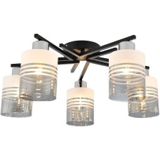 Светильник ESCADA 1132/5P E27*60W Black/Chrome