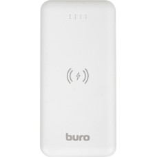 BURO Внешний аккумулятор (Power Bank) BPW10E, 10000мAч, белый [bpw10e10pwt]