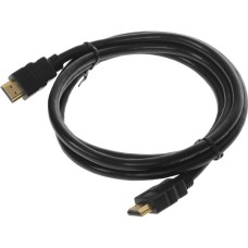 CACTUS Кабель аудио-видео CS-HDMI.1.4-1.8 HDMI (m)/HDMI (m) 1.8м. позолоч.конт. черный