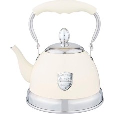 Чайник AGNESS ЧАЙНИК С ФИЛЬТРОМ, 1,0 Л C ИНДУКЦИОН. КАПСУЛЬНЫМ ДНОМ И СКЛАДЫВАЮЩЕЙСЯ РУЧКОЙ ЦВЕТ: КРЕМОВЫЙ 937-874