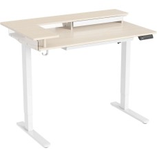 Стол компьютерный CACTUS Стол компьютерный CS-EDL-DWT, с регулировкой высоты, электропривод, ДСП, светлый дуб
