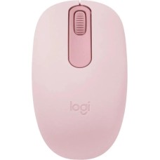 LOGITECH Мышь беспроводная M196, Bluetooth, оптическая, 1000dpi, розовый [910-007317]