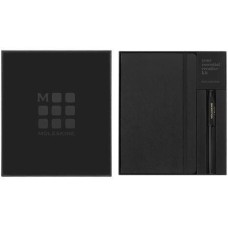 MOLESKINE Набор блокнот/ручка блокн.:Classic Large линейка черный