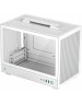 Корпус для ПК DEEPCOOL Корпус miniITX CH160, Mini-Tower, без БП, белый [r-ch160-whngi0-g-1]