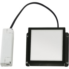 светильник UNIEL ULP-0808 7W/4000К IP40 GRILYATO OPAL BLACK