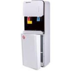 Aqua Work 105 LRX (бело-черный) напольный, компр. охл., холодильник, турбо нагрев (26516)