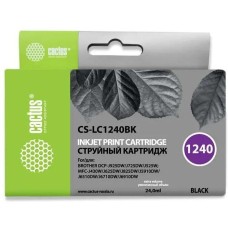 Картридж CACTUS Картридж CS-LC1240BK, черный / CS-LC1240BK