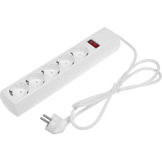 ЮНИВОЛЬТ Сетевой фильтр 00-00000389 1.5м (5 розеток) белый (коробка)