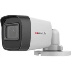 HIWATCH Камера видеонаблюдения аналоговая DS-T500(С) 2.4-2.4мм HD-CVI HD-TVI цв. корп.:белый (DS-T500(С) (2.4 MM))