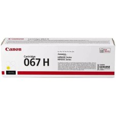 Картридж лазерный CANON Картридж лазерный 067HY 5103C002 желтый бар.в компл. (2400стр.) для LBP631/633/MF651/655/657