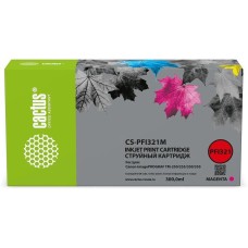 CACTUS Картридж струйный CS-PFI321M PFI-321 M пурп.пигм. (300мл) для Canon imagePROGRAF TM-250/255/350/355 с чипом
