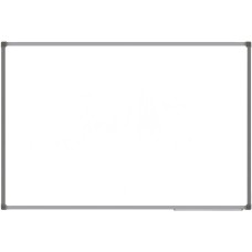 SILWERHOF Доска магнитно-маркерная NP лак белый 100х150см алюминиевая рама лоток для аксессуаров