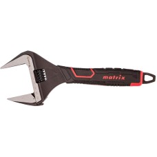 MATRIX Ключ разводной, тонкие губки, фосфатированный, двухкомпонентная рукоятка, 300 мм, PRO 15579