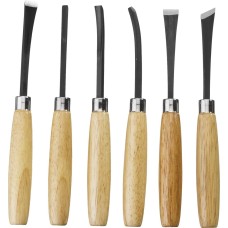 STAYER MaxCut 6 предм, набор фигурных стамесок-резцов по дереву (1832-H6)