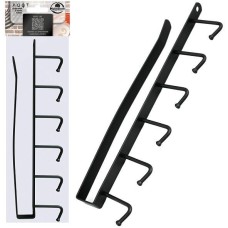 MULTIDOM Планка с 6 крючками навесная 