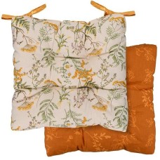 MULTIDOM Сидушка на стул с завязками 