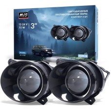 Сантехническая арматура AVS Фары противотуманные LED PF-304L (Lada Kalina,GRANTA,LARGUS)