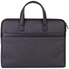 DELI Папка-портфель 63751GREY, 1 отд., терилен, серый