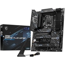 MSI Материнская плата Z890 GAMING PLUS WIFI6E Z890, LGA1851, 4*DDR5, 3*PCIEx16, 1*PCIEx1, 4*M.2, 2*TypeC, 1*USB3.2Gen2, 6*USB3.2Gen1, 8*USB2.0, 4*SATA3.0, 5G, DP, HDMI, ATX, RTL