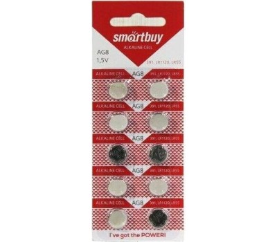 Элементы питания SMARTBUY (SBBB-AG8-10B) AG8-10B