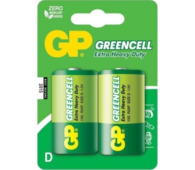 Элементы питания GP (8481) 13G-2CR2 (D(R20))