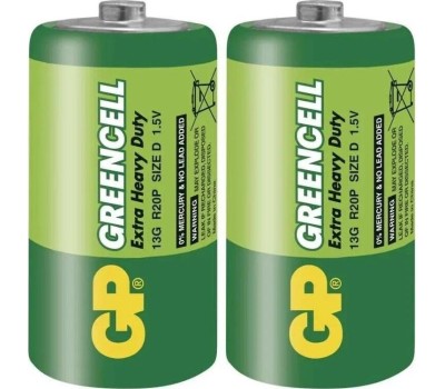 Элементы питания GP (8481) 13G-2CR2 (D(R20))