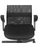 Кресло БЮРОКРАТ Кресло руководителя KB-8 черный TW-01 TW-11 сетка с подголов. крестовина пластик