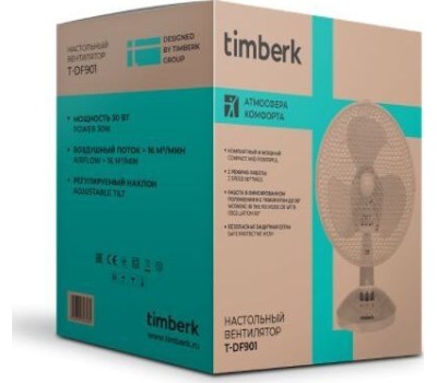 Вентилятор TIMBERK T-DF901 белый
