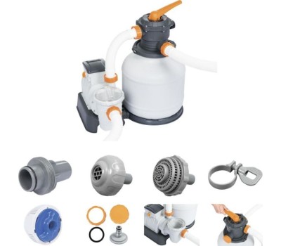 BESTWAY Фильтр-насос для бассейнов песочный 220-240V, 8327 л/ч, 58499