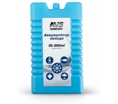 Аккумулятор холода AVS IG-200ml (пластик)