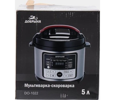 Мультиварка-скороварка DO-1022 (5л), 10пр, 1000Вт, нжс x2