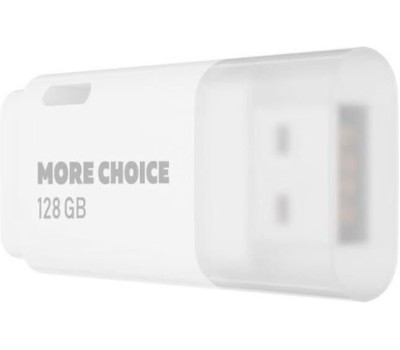 Флэш-накопитель MORE CHOICE (4610196405105) MF128 - белый