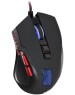 OKLICK Мышь 806G, игровая, оптическая, проводная, USB, черный и красный [1431646]