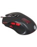 OKLICK Мышь 806G, игровая, оптическая, проводная, USB, черный и красный [1431646]