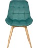 Стул обеденный POLINI Home Verona SD, мятный-натуральный (2 кор.)