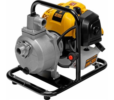 Мотопомпа DENZEL Мотопомпа бензиновая для чистой воды PX25, 52 см3, 1