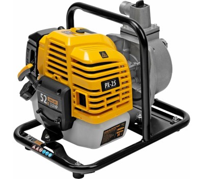 Мотопомпа DENZEL Мотопомпа бензиновая для чистой воды PX25, 52 см3, 1