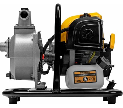 Мотопомпа DENZEL Мотопомпа бензиновая для чистой воды PX25, 52 см3, 1