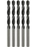 Сверло KRANZ (KR-91-0629) Сверло по металлу 10,0х133х87мм (HSS), DIN 338, 5 шт. в упаковке