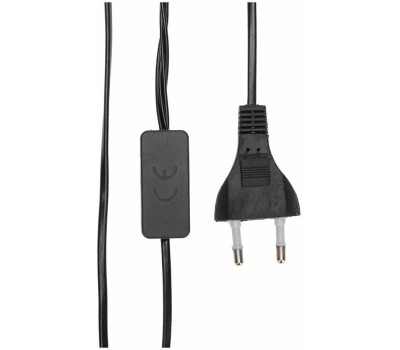 Гирлянда NEON-NIGHT (303-609) Гирлянда Мультишарики 20м, 200LED, диаметр 15 мм, IP44, зеленый провод, свечение мульти (RG/RB), мигание, 230В